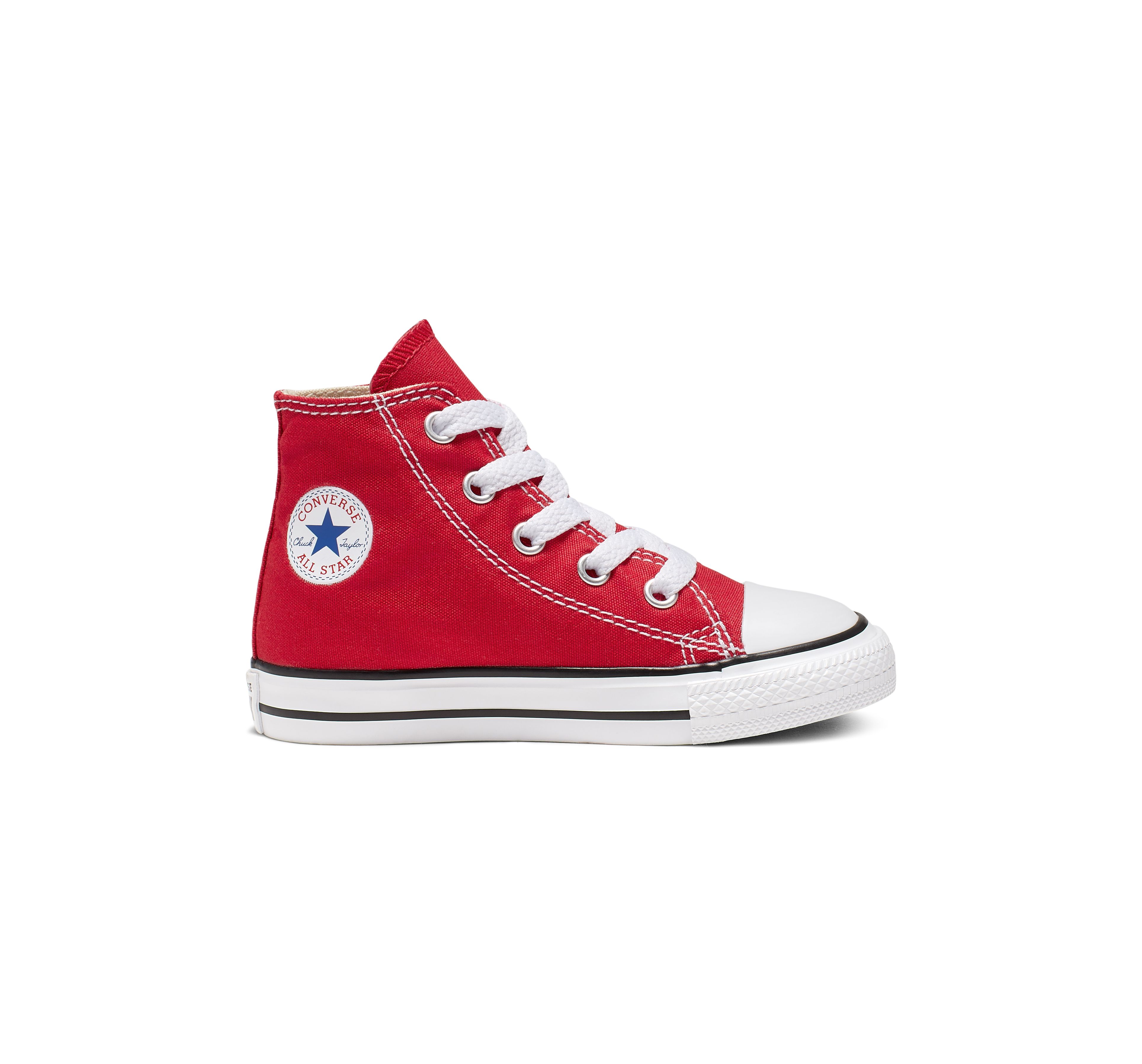 red infant converse shoes