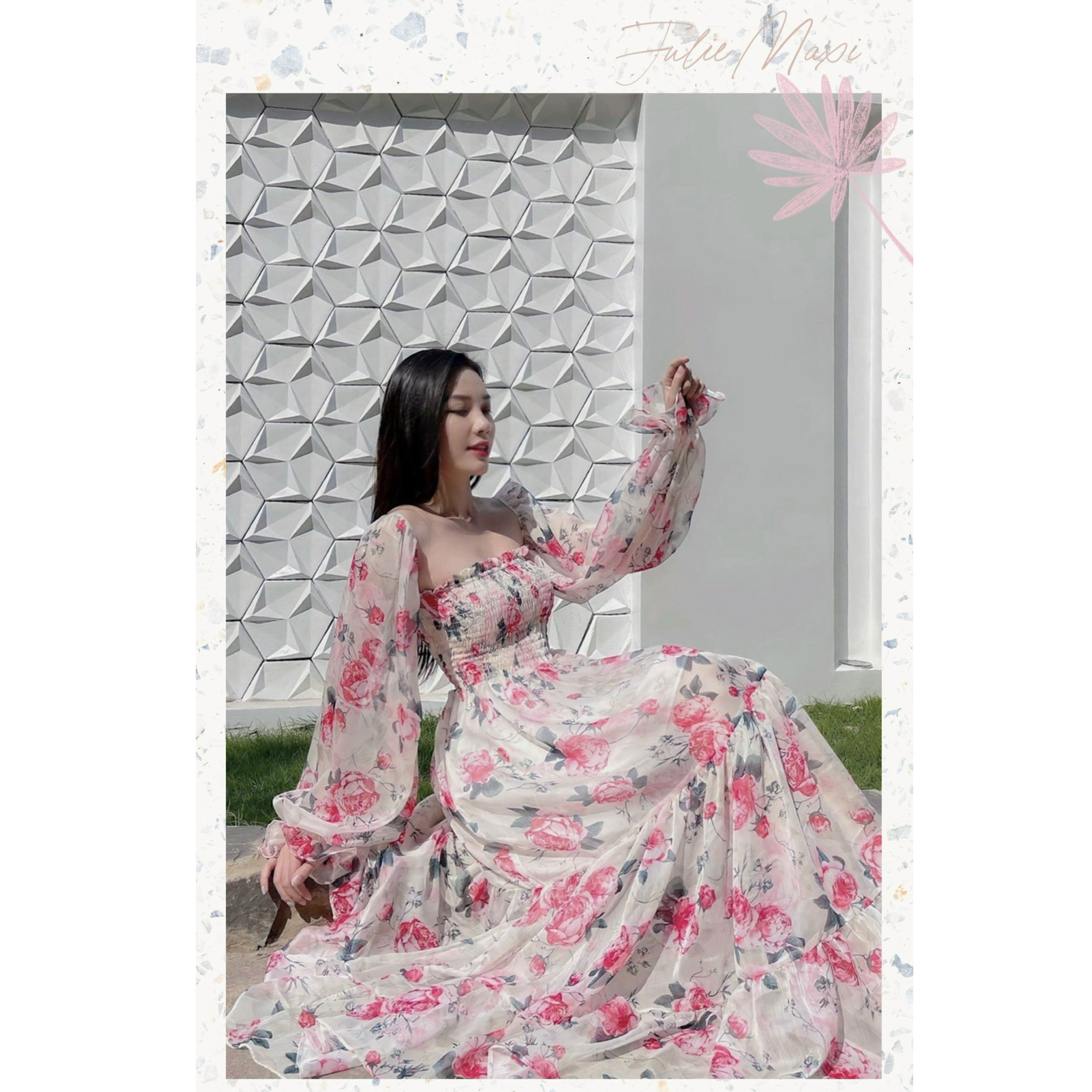Đầm Maxi Julie - Leila Closet