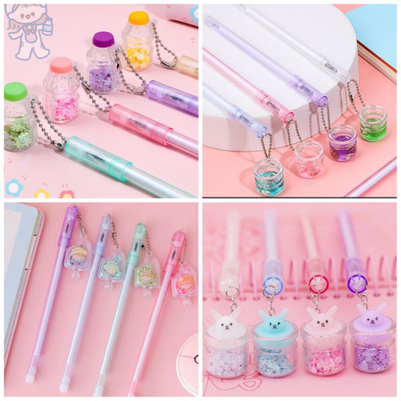 Bút Xóa Được Mực Xanh Dễ Thương