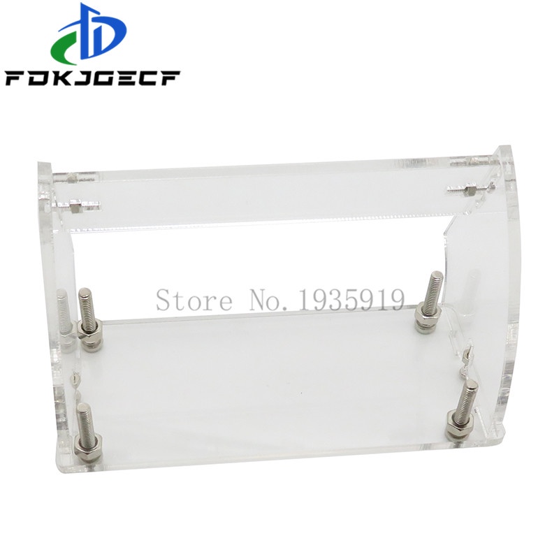 Vỏ Acrylic trong suốt cho LCD1602 màn hình LCD với vít/Nut LCD1602 vỏ trường hợp chủ (không có 1602 LCD)