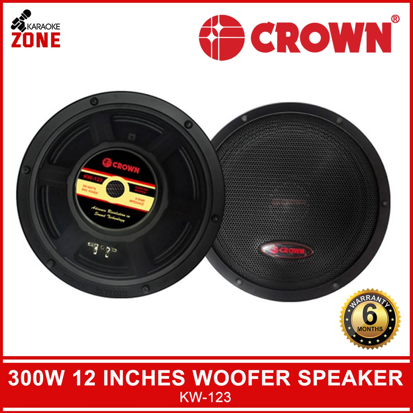 crown woofer speaker price