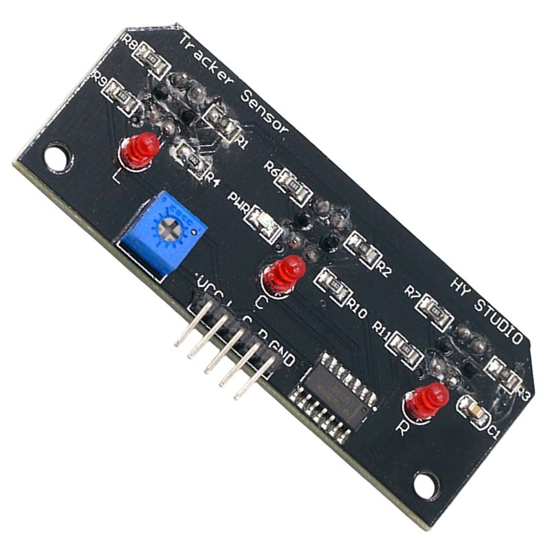 Infrared Line Tracker Sensor Module DC 5V 3 Channe Sensor Module ...