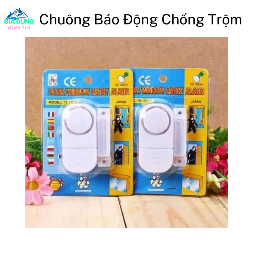 chuông gắn cửa báo chống trộm