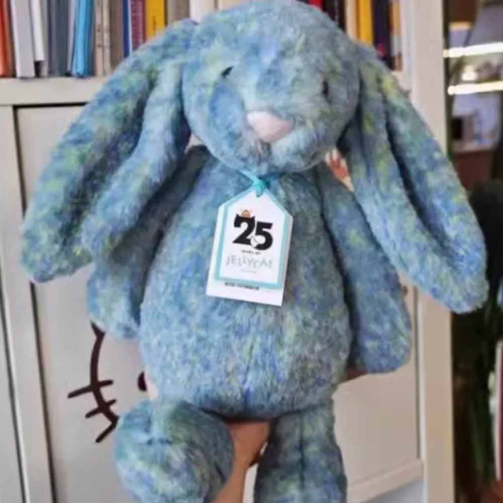 25 YEAR ANNIVERSARY BASHFUL LUXE BUNNY RABBIT AZURE PLUSH TOY