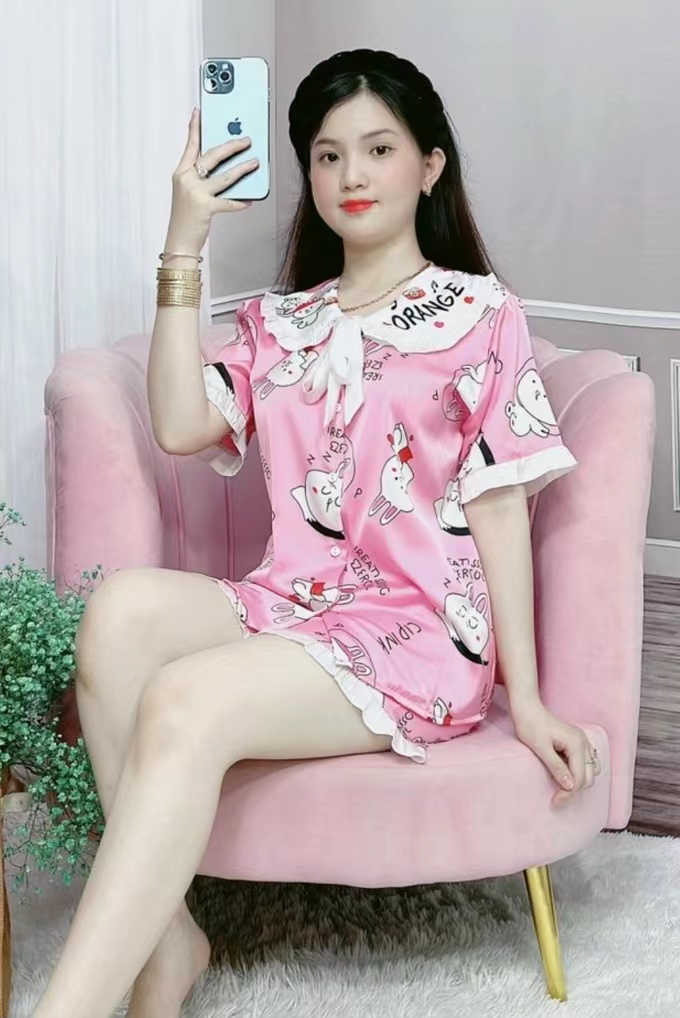 Bộ đồ ngủ pijama (đùi) cao cấp