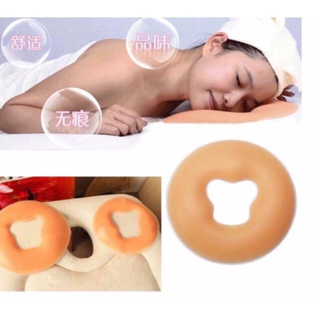 Gối Úp Mặt Silicon dùng trong Spa TMV