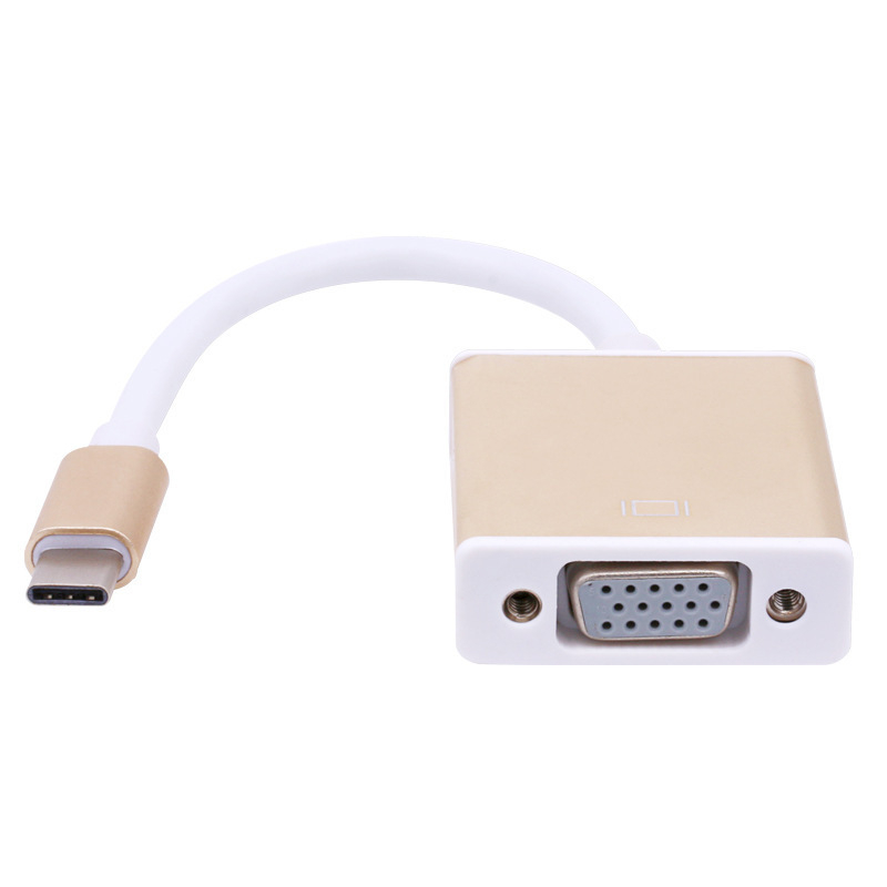 Cáp chuyển đổi USB Type C sang VGA - Cáp chuyển Type C to VGA