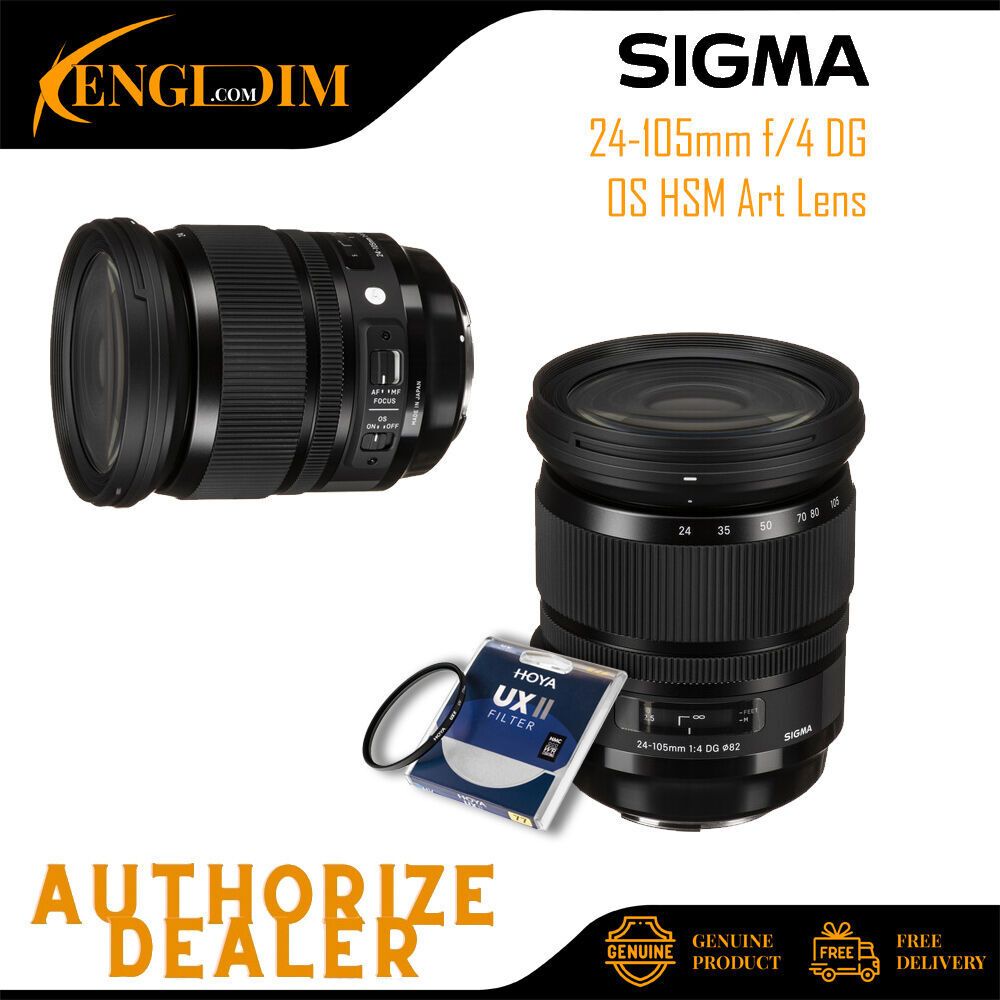 Sigma 24-105mm f/4 DG OS HSM Art Lens (SIGMA MALAYSIA 2 YEARS