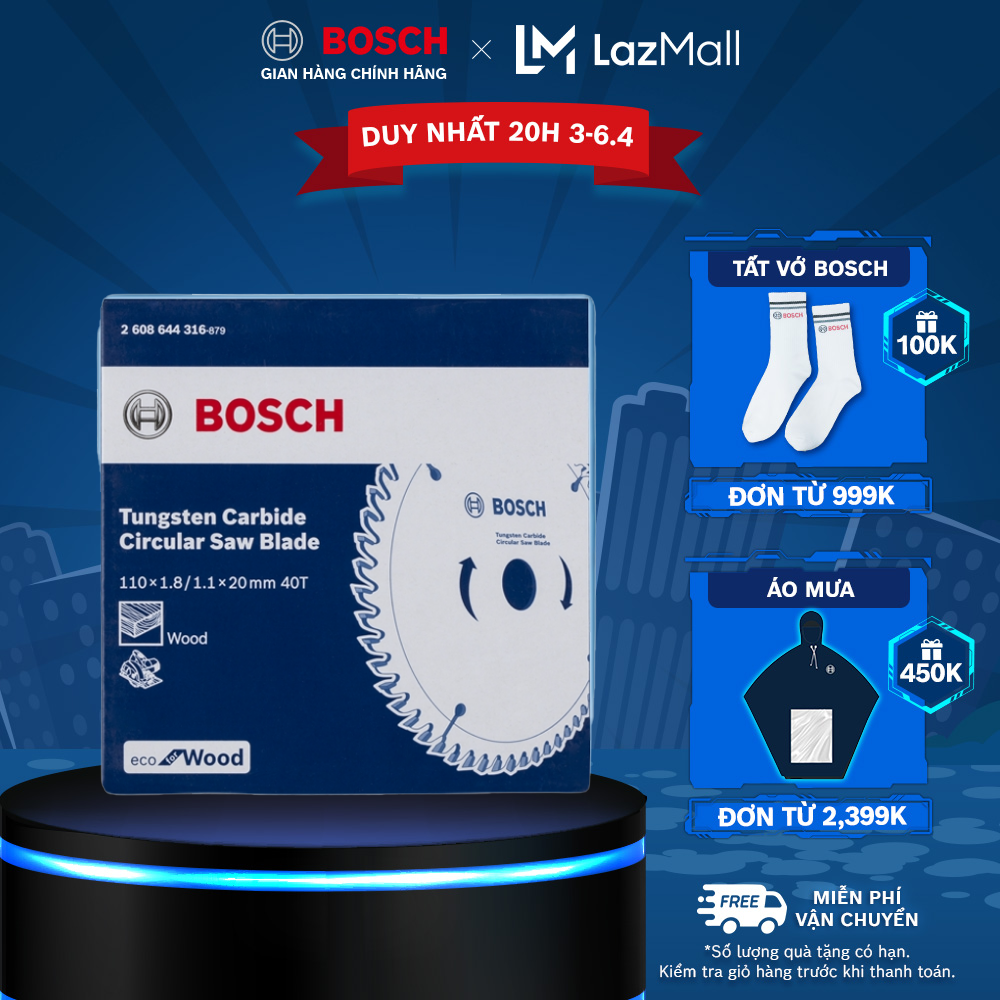 Lưỡi cưa gỗ Bosch độ sắc bén cao