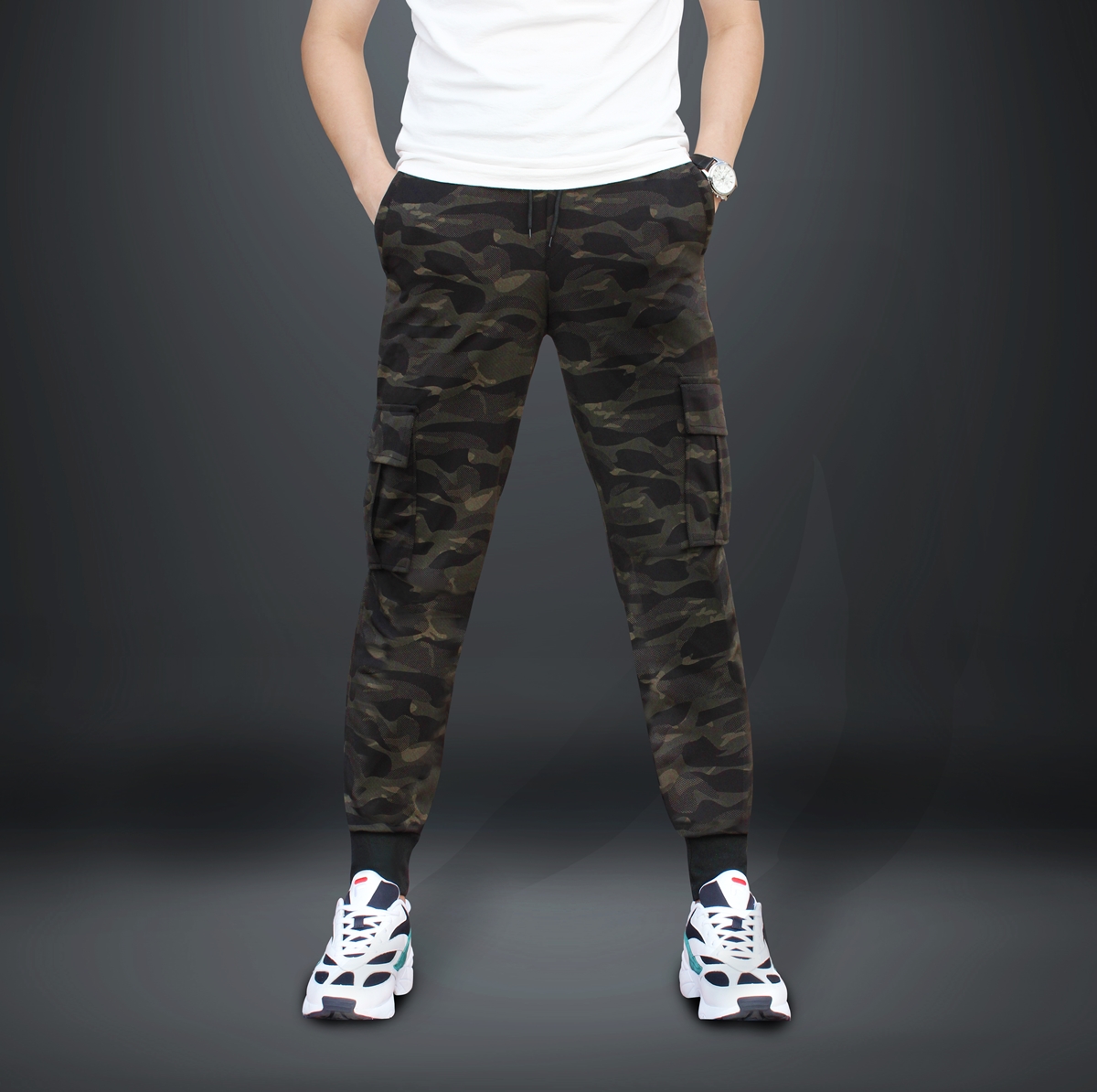 Camo Cargo Jogger Pants | Lazada Singapore