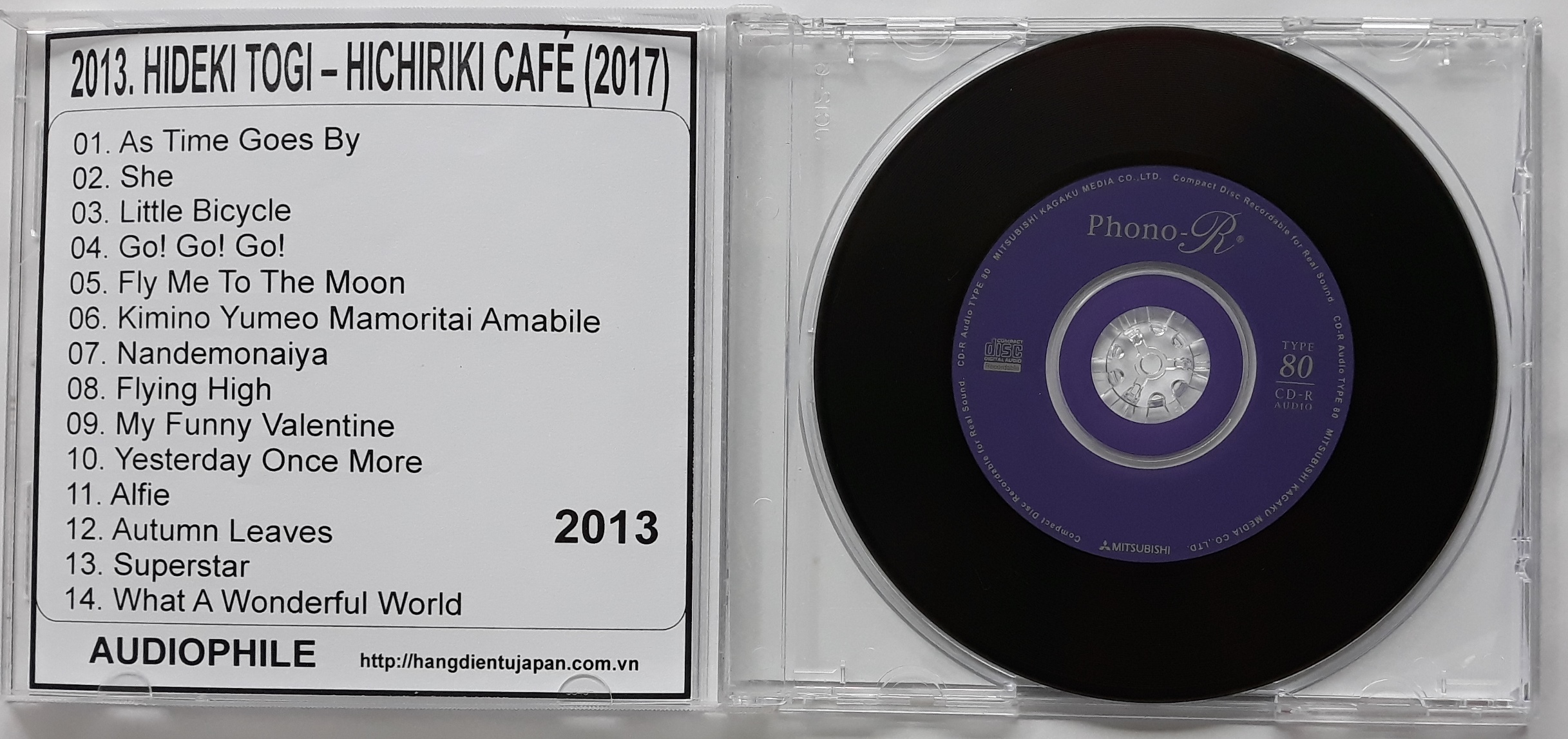 ♦♀đĩa cd nhạc Audiophile phono combo 1
