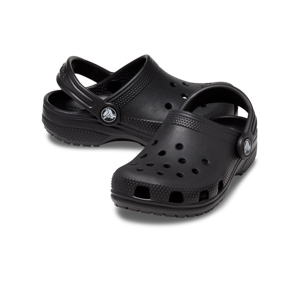 Giày Clog Trẻ em Crocs Toddler Classic Black - 206990-001