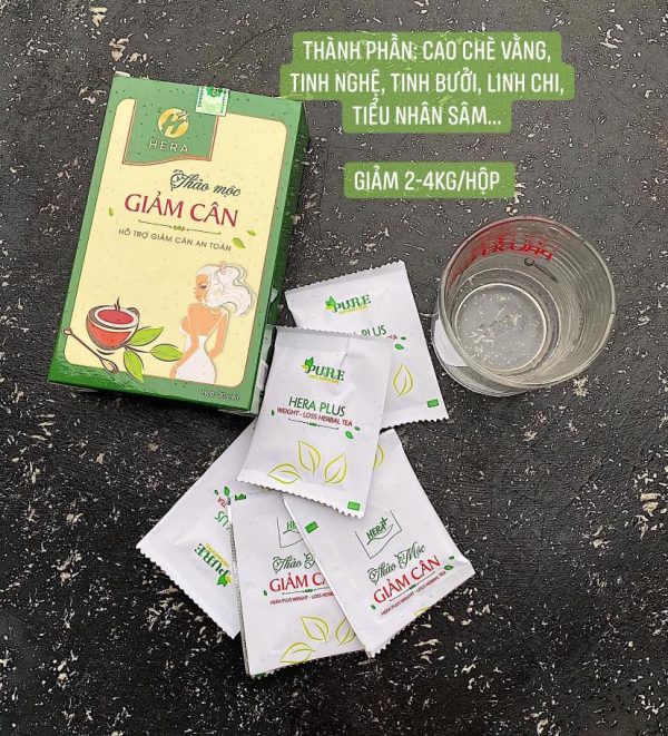 Trà Giảm Cân He ra Plus Chính Hãng