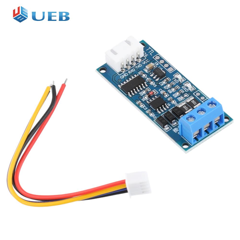 Serial Communication Module with Cable 485 To TTL Single Chip Serial ...