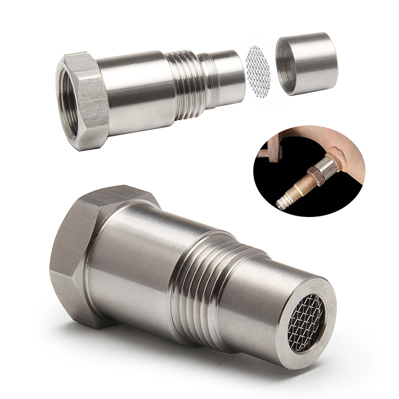 Oxygen O2 Sensor Spacer Adapter Bung Catalytic Converter Fix Check Engine Light. 