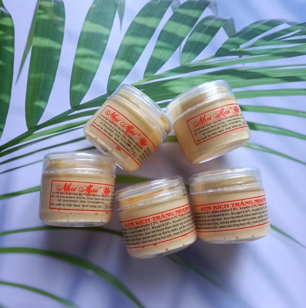 Kem kích trắng da chống nắng Như Mai X6