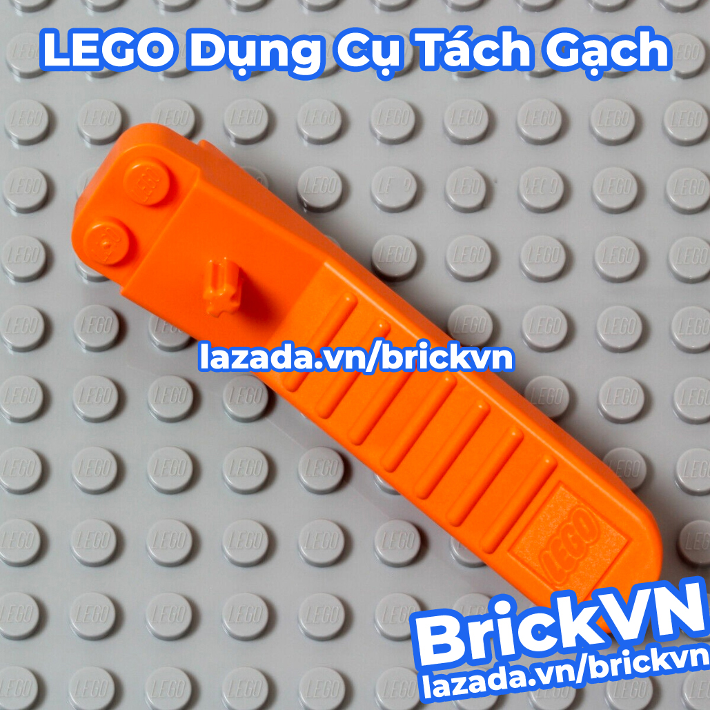 LEGO Separator - Human Tool Brick and Axle Separator Remover Piece, Orange [1x New Genuine]