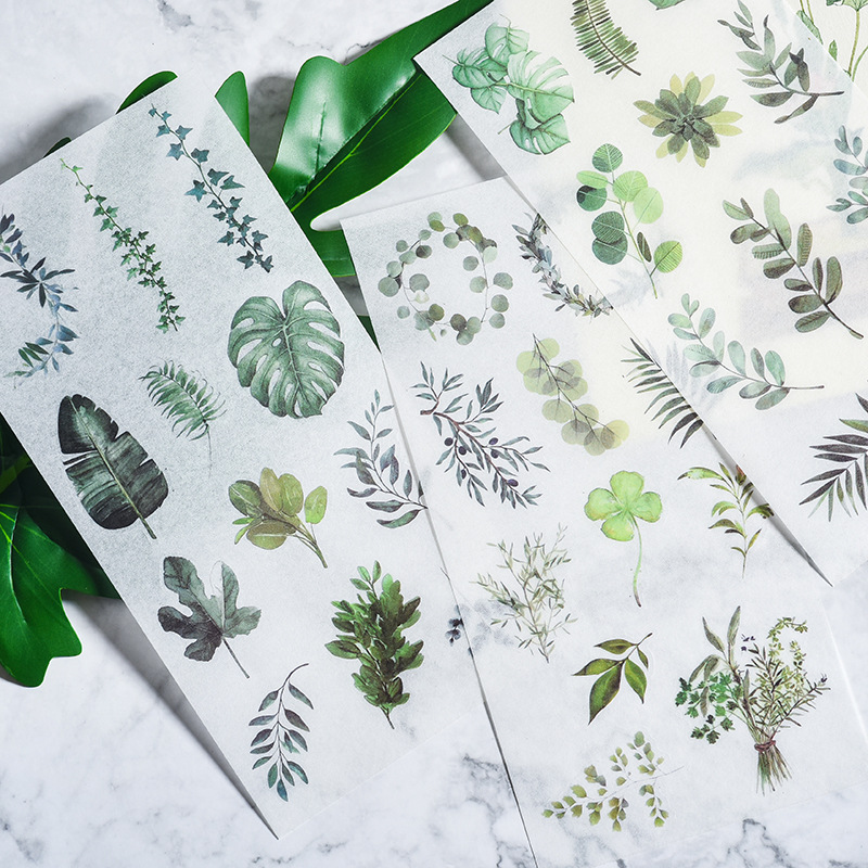 %E3%80%90Hottest%20Trends%E3%80%913Pcs/Set%20Cartoon%20Beautiful%20Flowers%20Green%20Leaves%20Animal%20Food%20DIY%20Diary%20Lab%20Decor%20Stickers%20Scrapbook%20Cute%20Stationery%20Supplies%20-%20Image%203