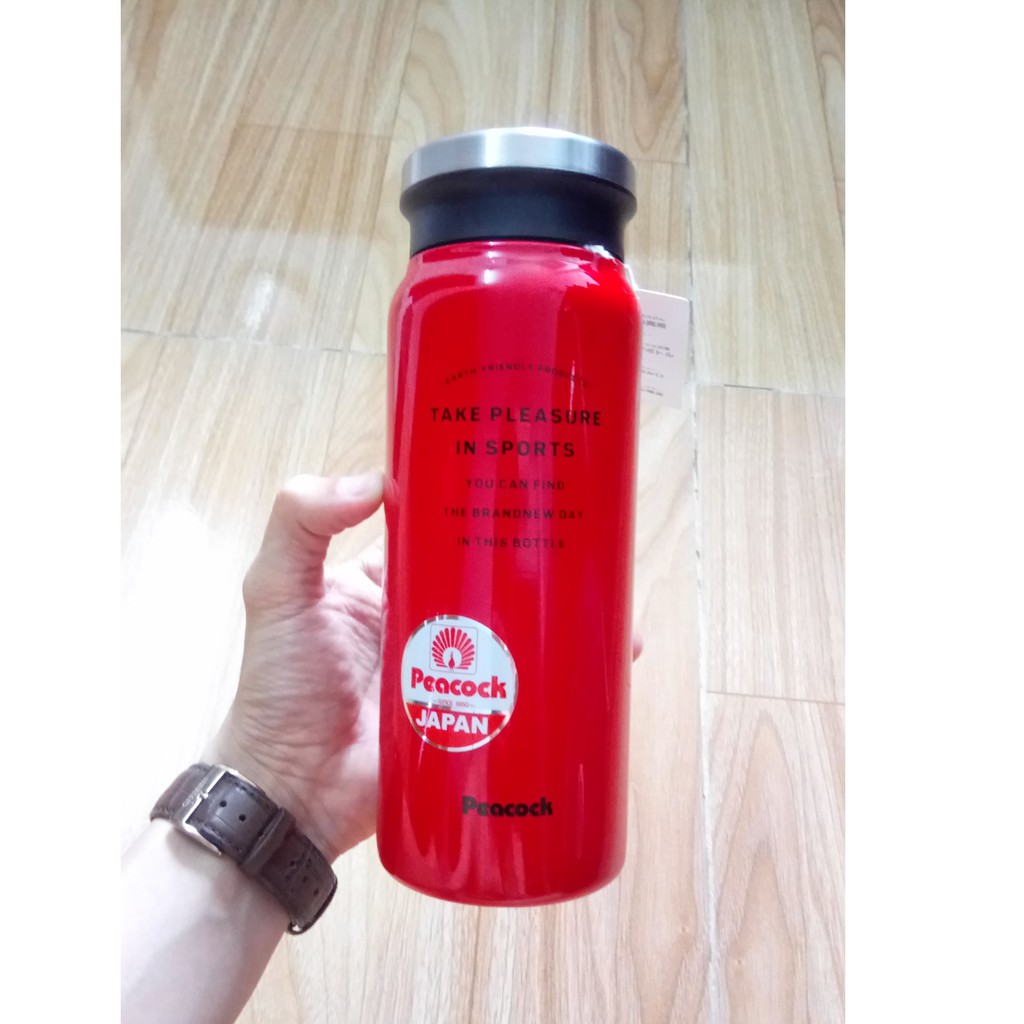 Bình Giữ Nhiệt Nhật Bản 0.6L - PEACOCK AMZ 60