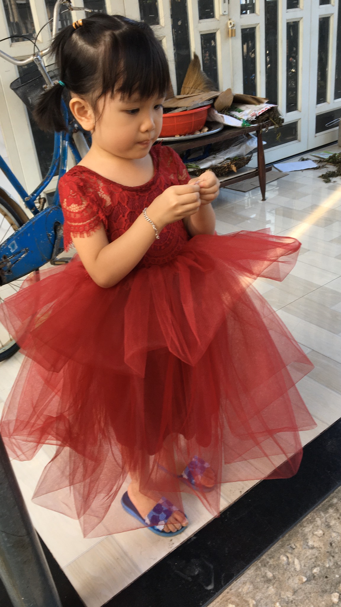 ĐẦM ĐỎ ĐÔ CHO BÉ  223