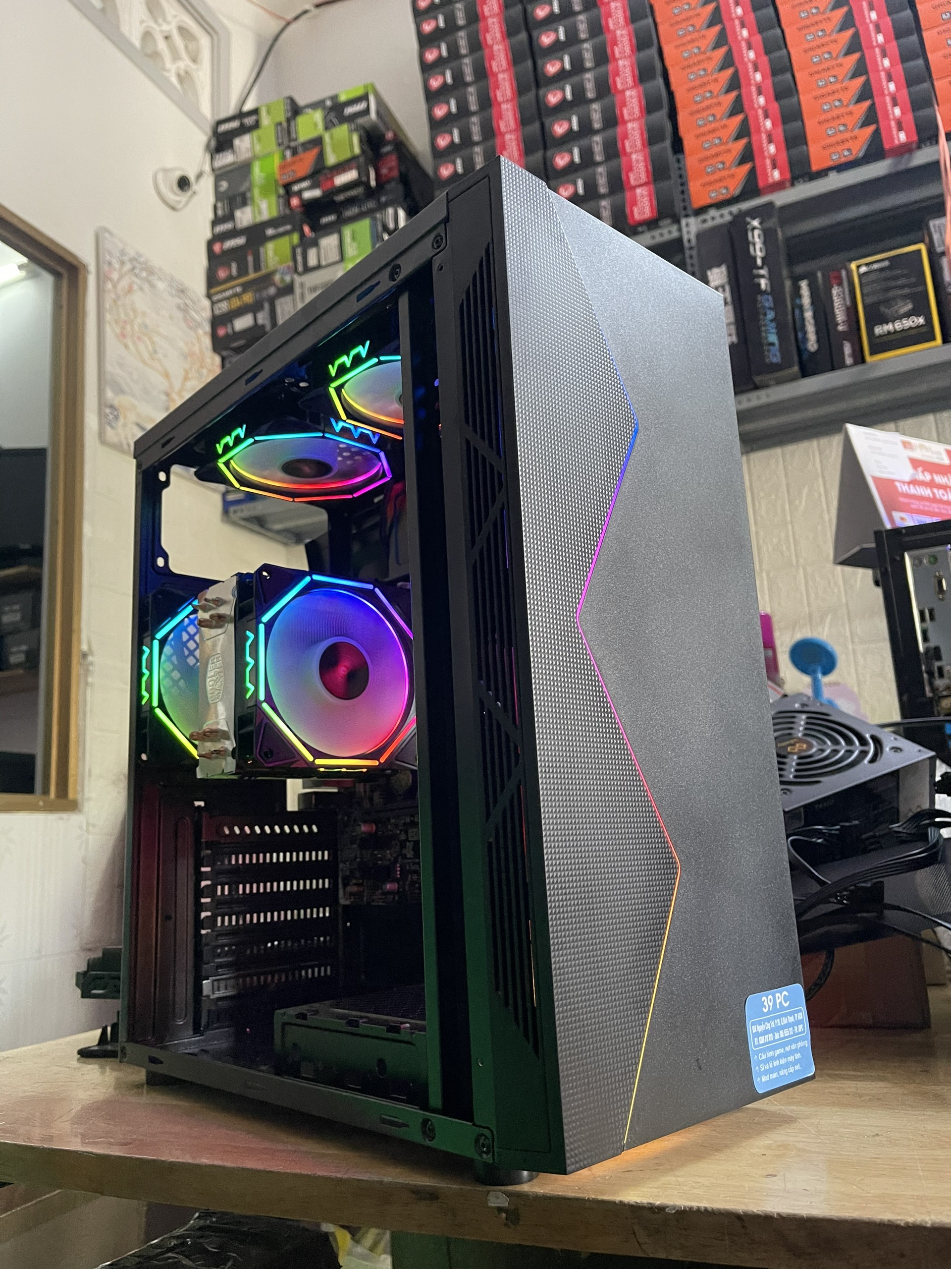 [39PC] Vỏ Case Máy Tính Gaming Size atx Hàng New Box