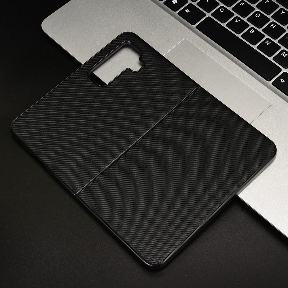 Cho Microsoft surface Duo 2 duo2 trường hợp sợi Carbon sang trọng mỏng chất liệu da PU trường hợp cho Microsoft surface Duo 2 vỏ điện thoại