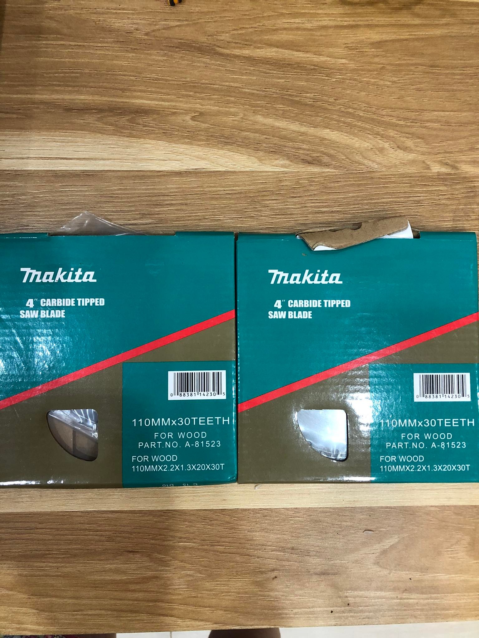 lưỡi cắt gỗ makita 2 mặt phi d110mm