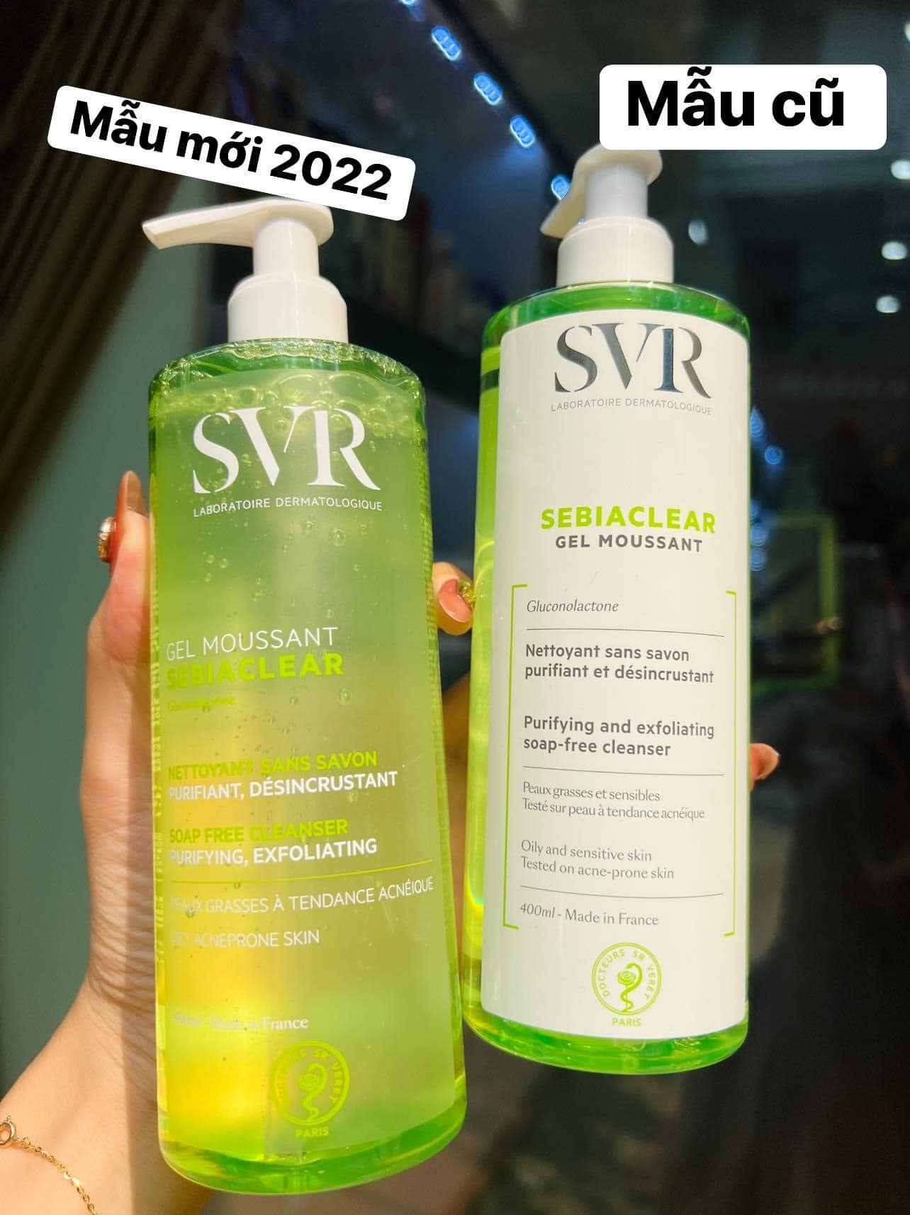 [GIẢM 8% ĐƠN 249K] Sữa Rửa Mặt SVR Sebiaclear Gel Moussant