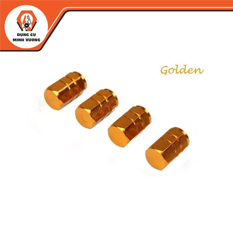 Set 4 nắp van lốp ô tô xe hơi _