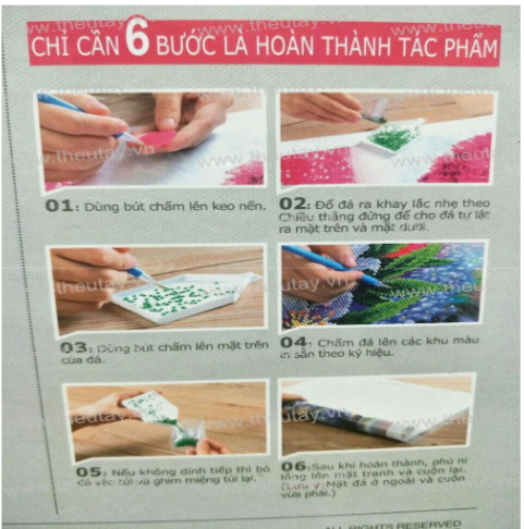 Tranh Đính Đá ABC 3D PHẬT THÍCH CA 61232 ( KHÁCH TỰ ĐÍNH) KT:45X57CM