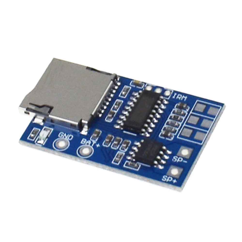Gpd2846a board 2w amplifier tf card mp3 player decoder module for arduino gm power supply module 5v audio mode