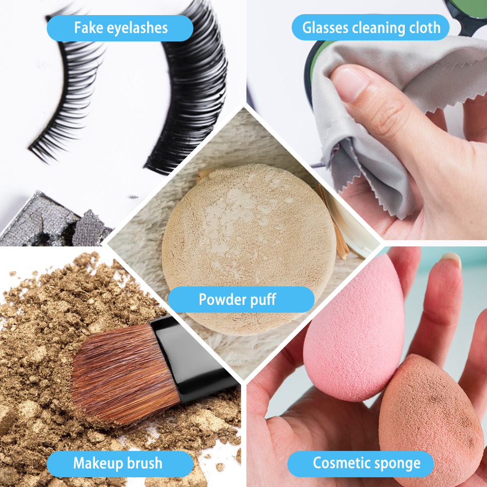 Máy Giặt Mini Tự Động Mút Trang Điểm Dụng Cụ Làm Sạch Mút Trang Điểm Máy Làm Sạch Mút Trang Điểm Dụng Cụ Làm Sạch
