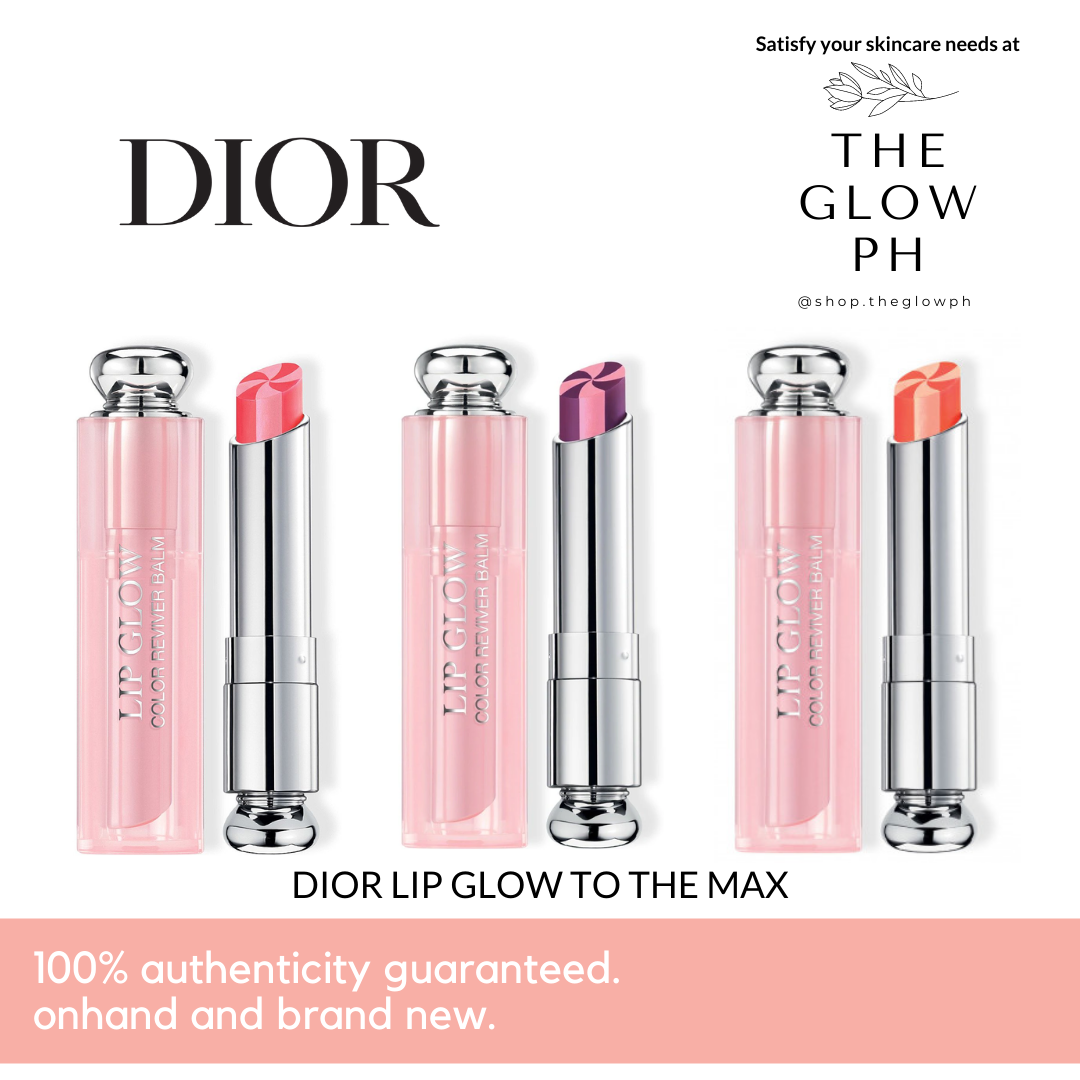 Vỉ son dưỡng Dior Plump  Glow To The Max son dưỡng ẩm tăng sắc cho môi 2in1