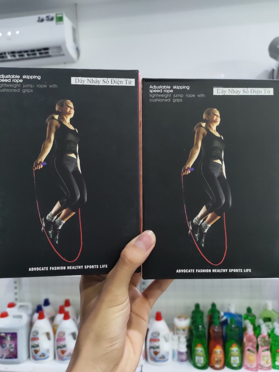 dây nhảy đếm số
