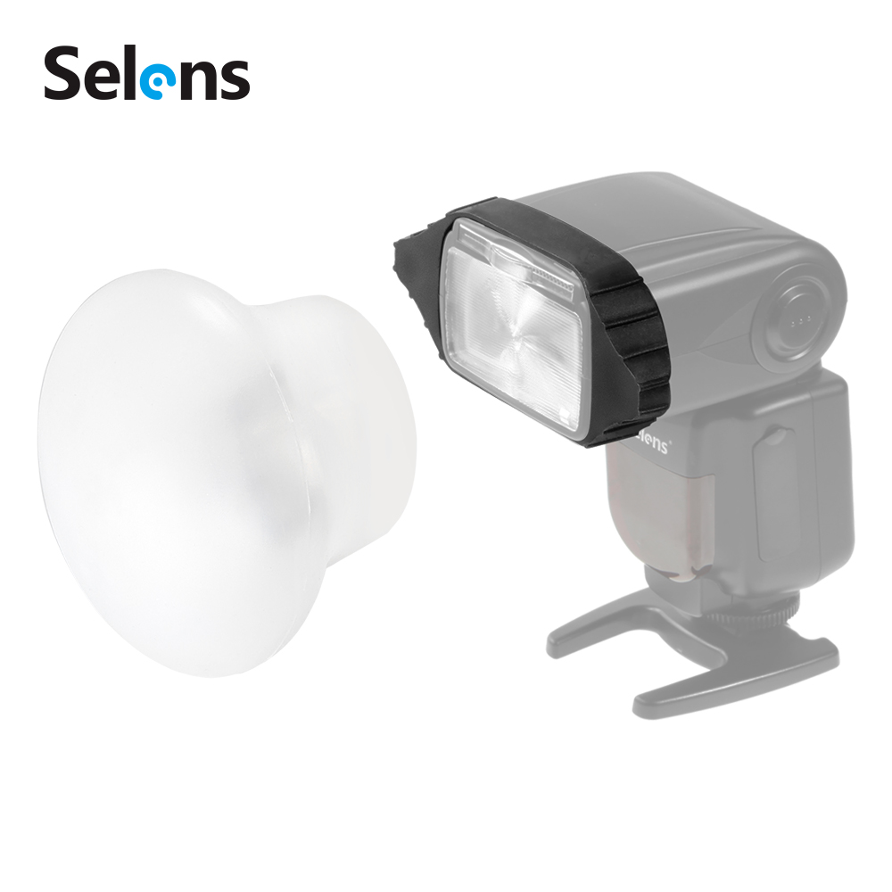 Selens Magnetic Flash Modifier Sphere Diffuser For Canon Nikon YongNuo thumbnail