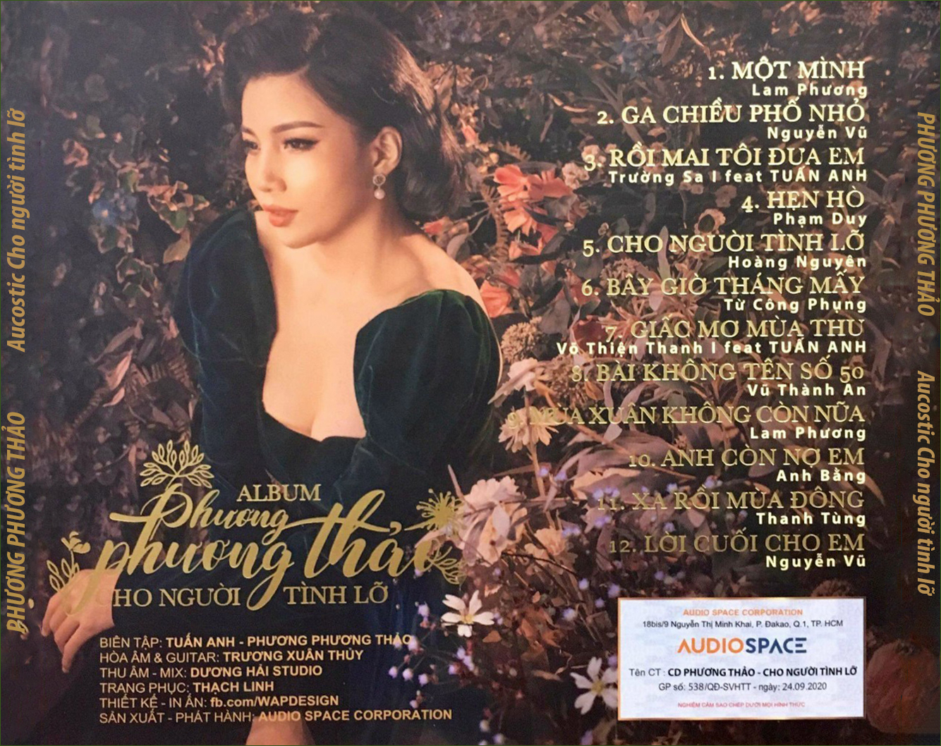 [Đăk Lăk ] Combo 7CD ca nhạc Phương Phương Thảo