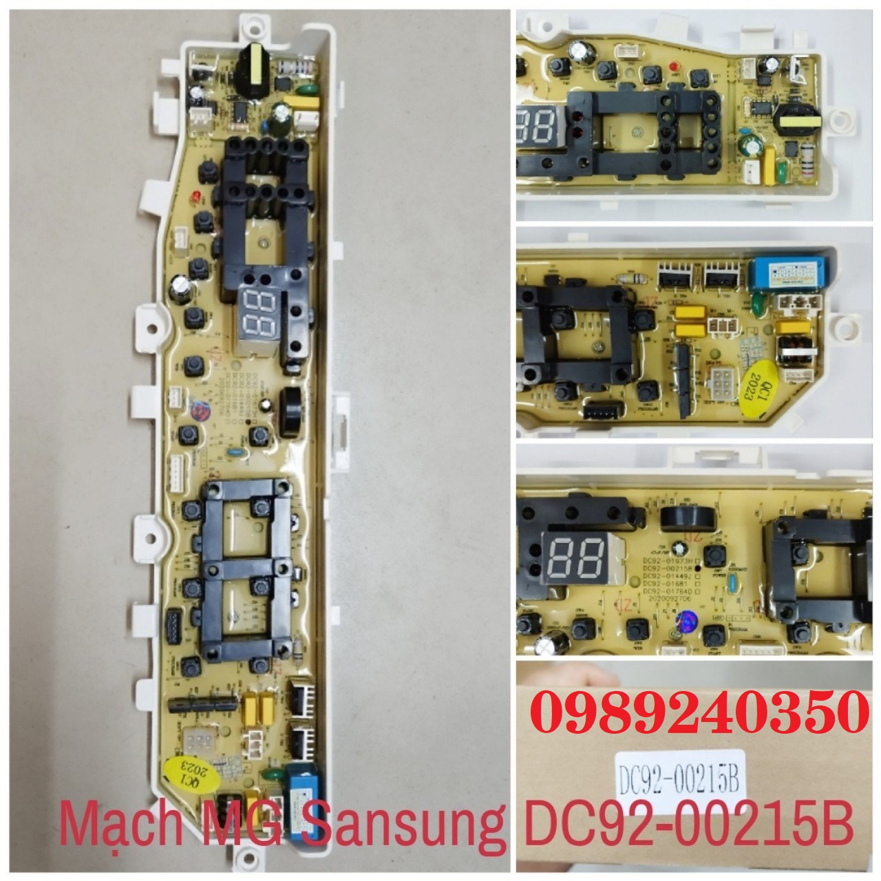 Bo mạch máy giặt samsung wa90j5710sg 9kg cửa đứng