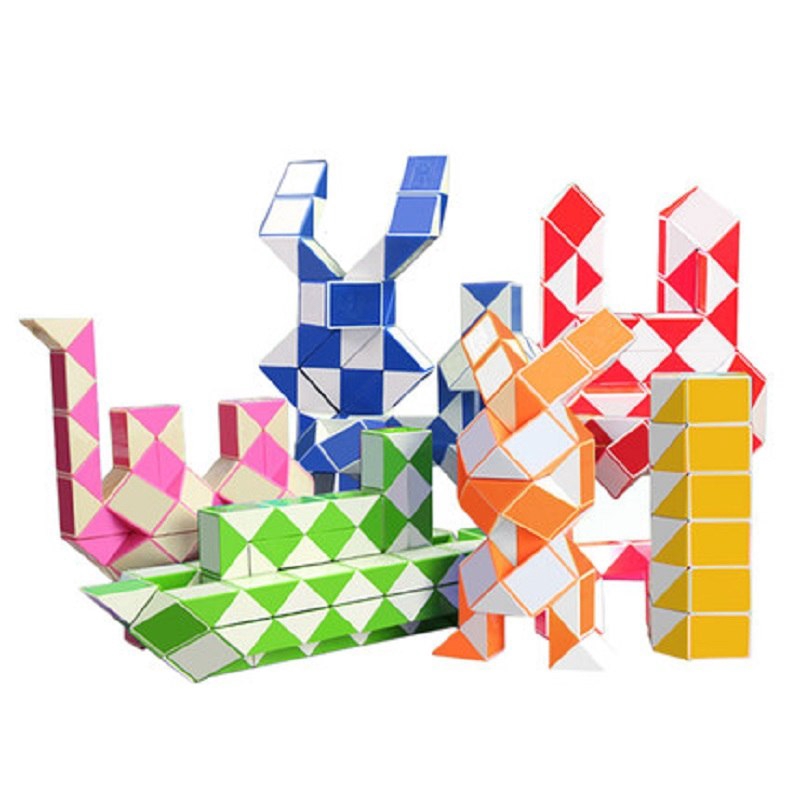 Rubik biến thể hình rắn 48 khớp - đồ chơi trí tuệ