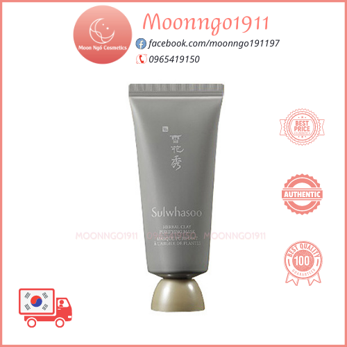 Mặt nạ đất sét Sul.whasoo Herbal Clay Purifying Mask 35ml