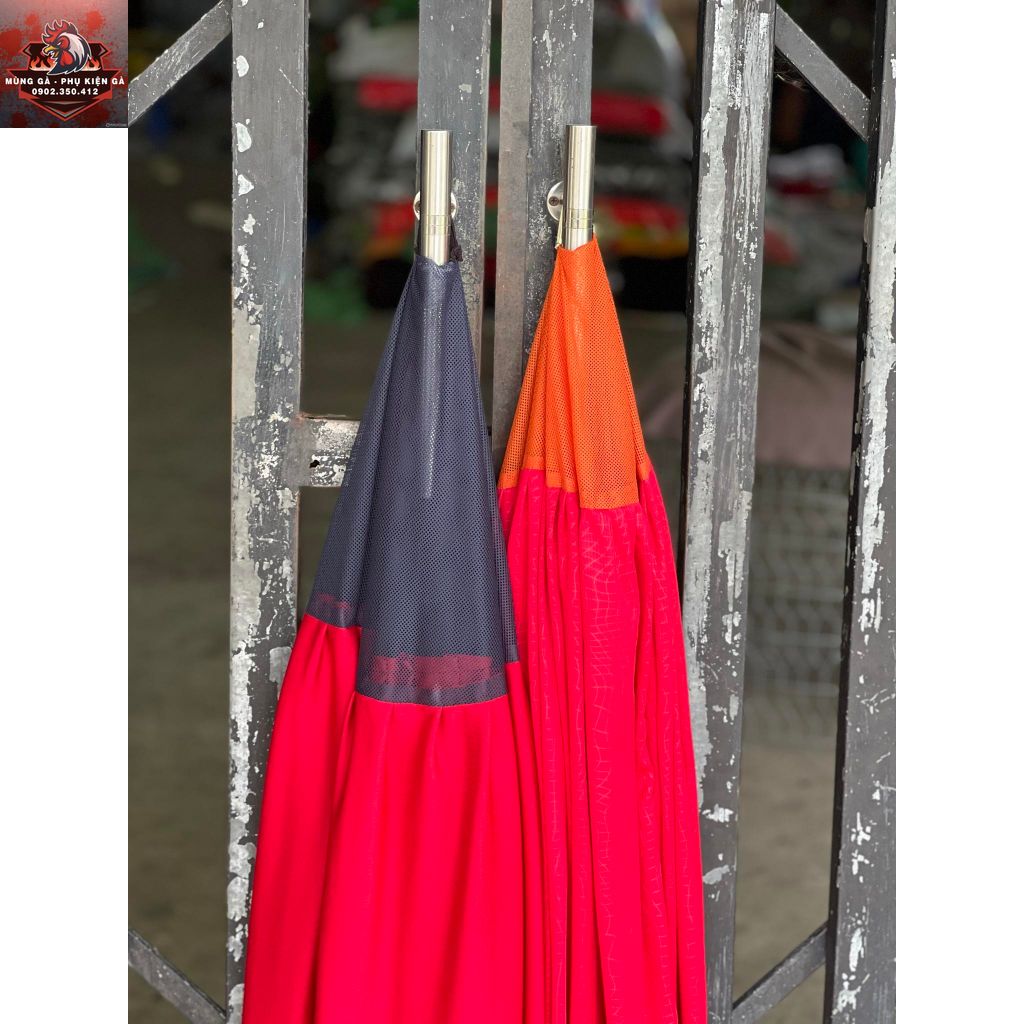 Mùng Gà 1m2 Vải Thun (Nắp Lưới May Lớn)