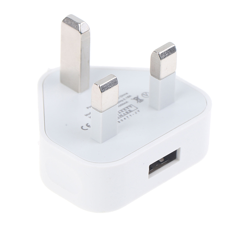 Speedy Fast 1 Port USB Charger 3 Pin UK Mains Wall Plug Adapter ORIGINALA JUE. 