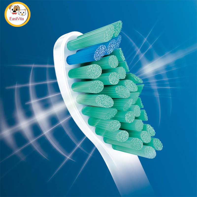4pcs C1 Replacement Brush Head For Philips Sonicare C2 Optimized Plaque Control Hx9023/65