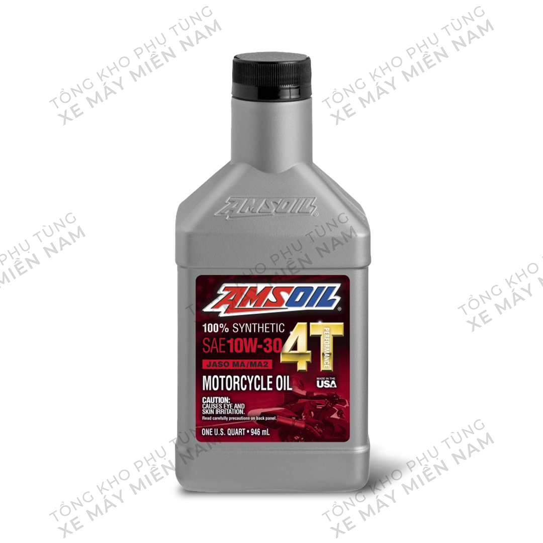 Nhớt xe số amsoil 4t 10w30 946ml