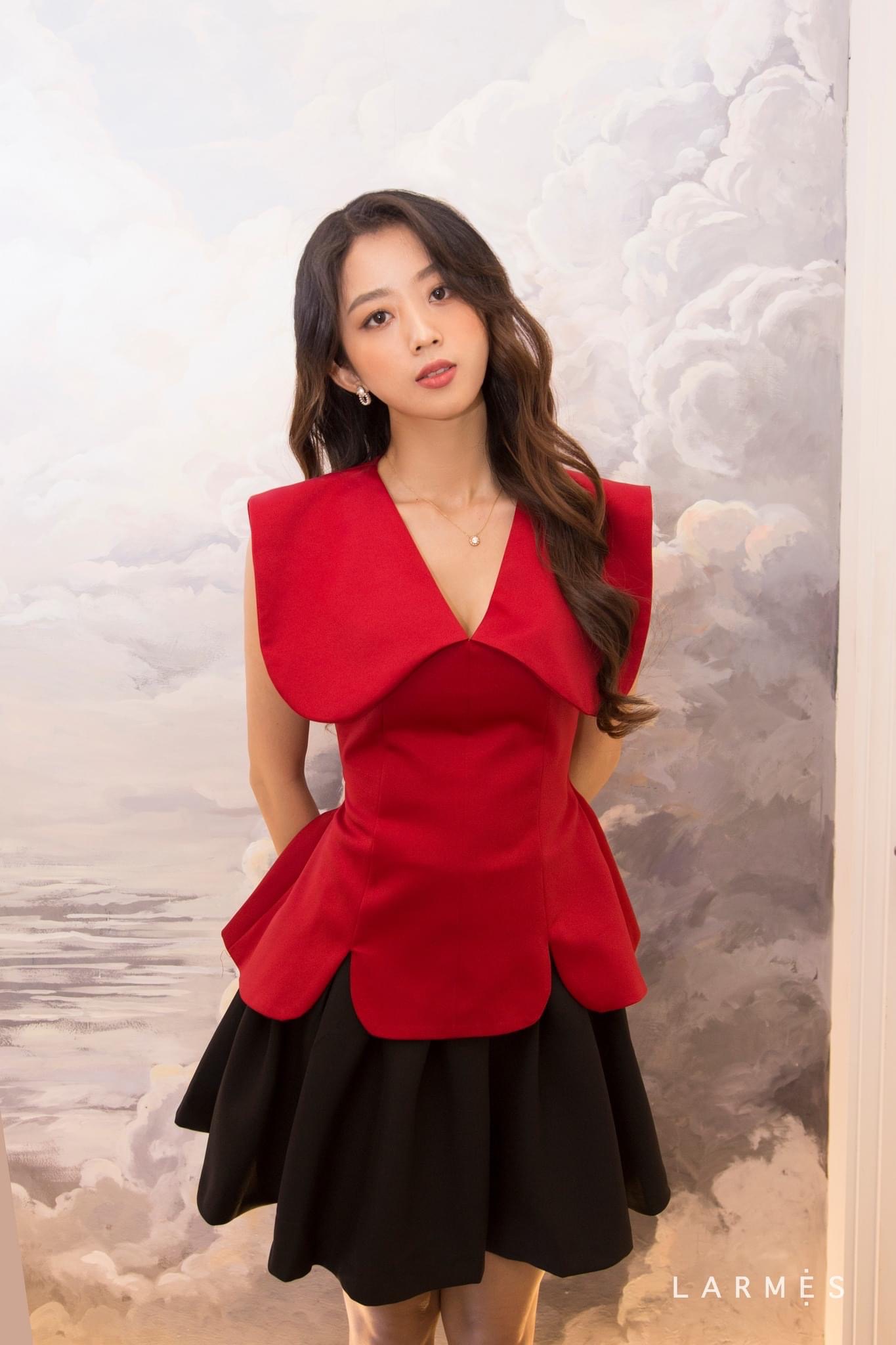 LARMES - Áo cổ thuỷ thủ Lily - Quần ống đứng Willow