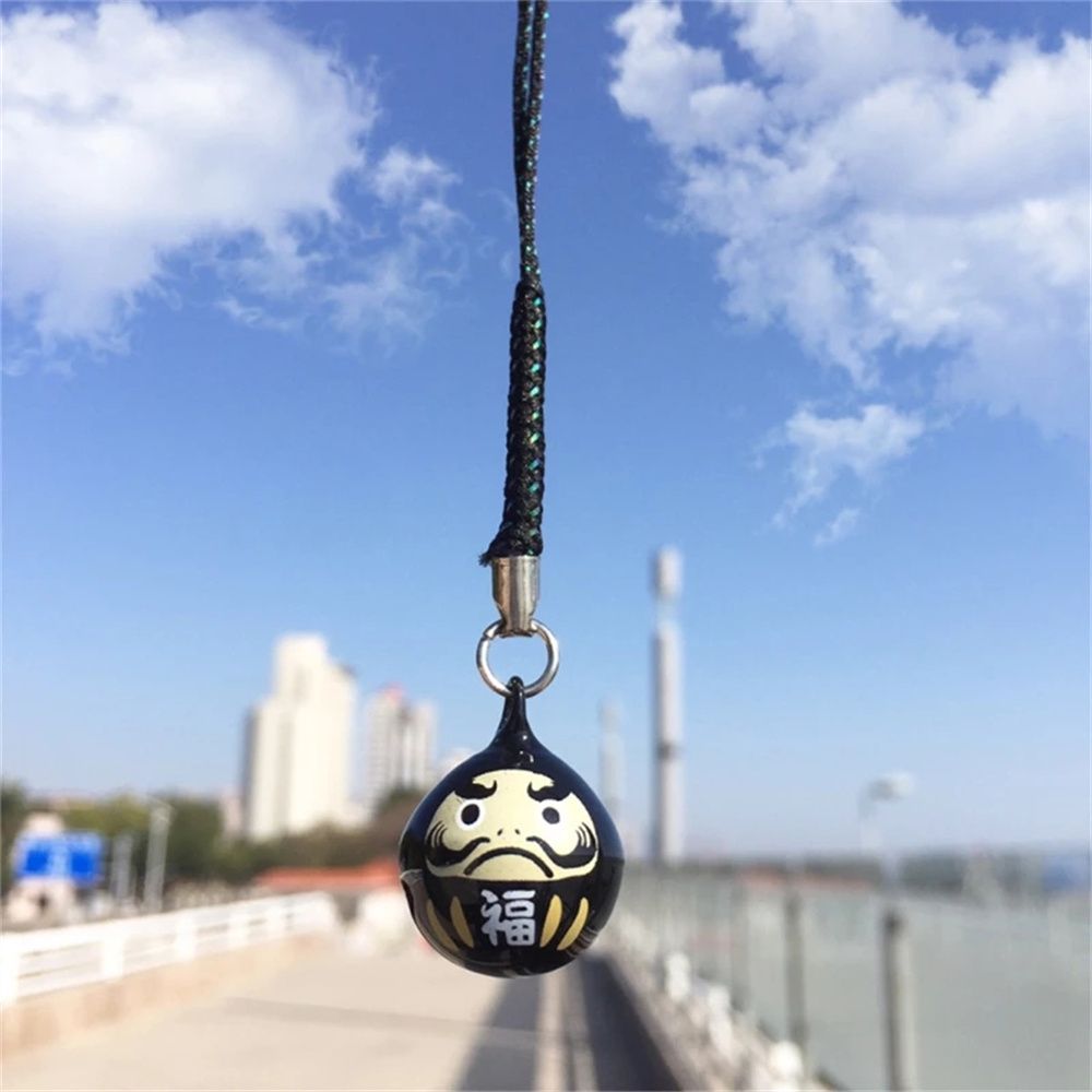 PARISCHAMPS Đồ trang sức Thiết kế nội thất Đồ trang sức tự làm dây đeo túi Chuông nước Quà tặng ngày lễ tình nhân Móc chìa khóa Daruma Nhật Bản Chuông dây chuyền Chìa khóa