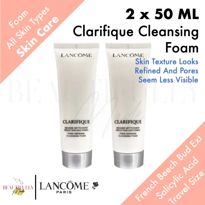 pore refining foam cleanser