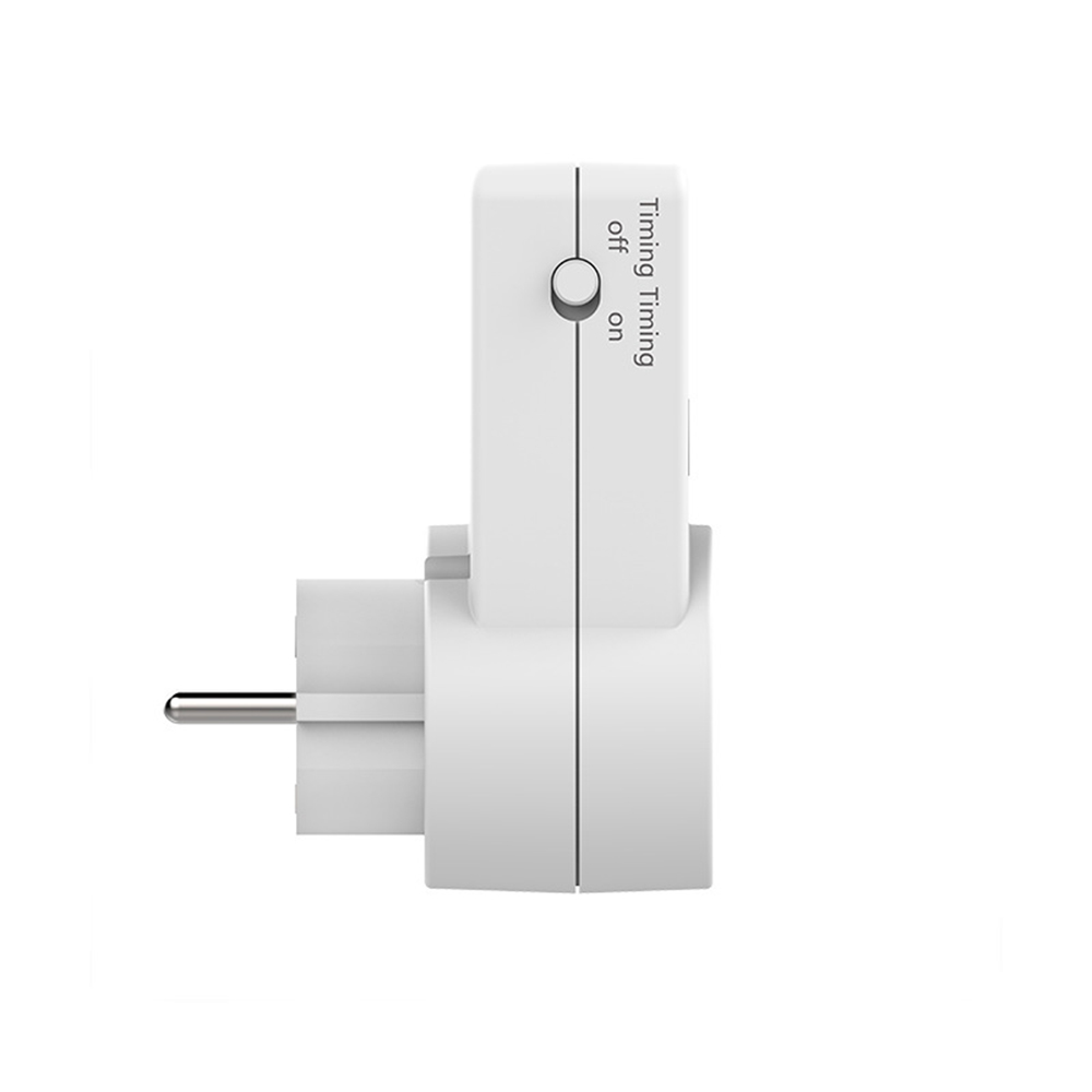 【Unique features】EU Plug Digital Countdown Timer Smart Control Plug-In ...