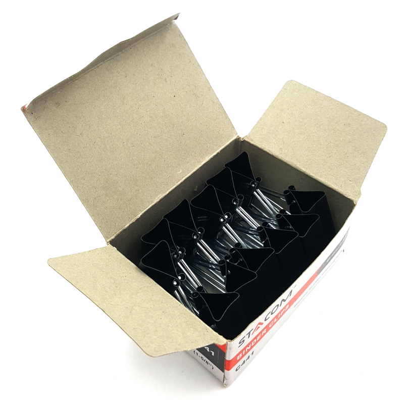 Kẹp Bướm Đen Stacom C441 (41mm)