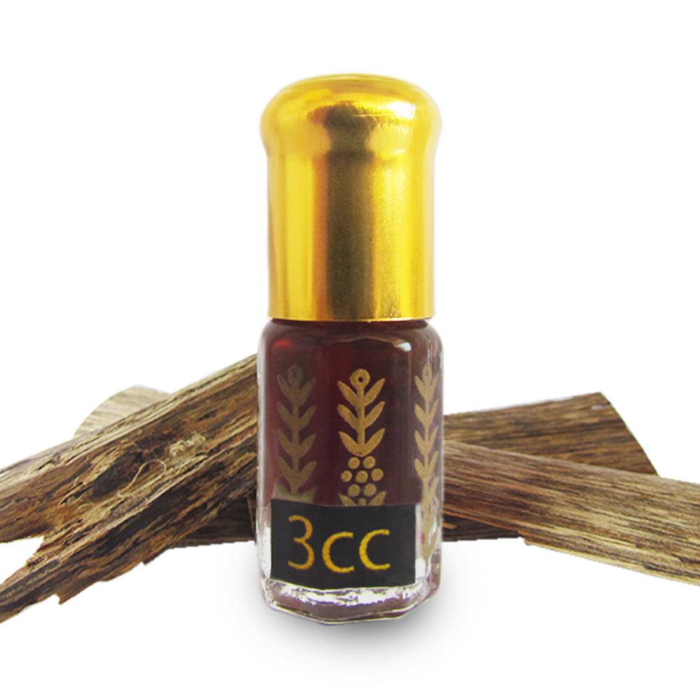 AgarHarvest Agarwood Aloeswood Oudh 100% Pure Fragrance Agarwood oil น้ำมันกฤษณา ไม้กฤษณา แท้ ไม้หอม มงคล ไม้หอมอโรม่า (Standard Grade 1A หอมธรรมชาติ) 3cc
