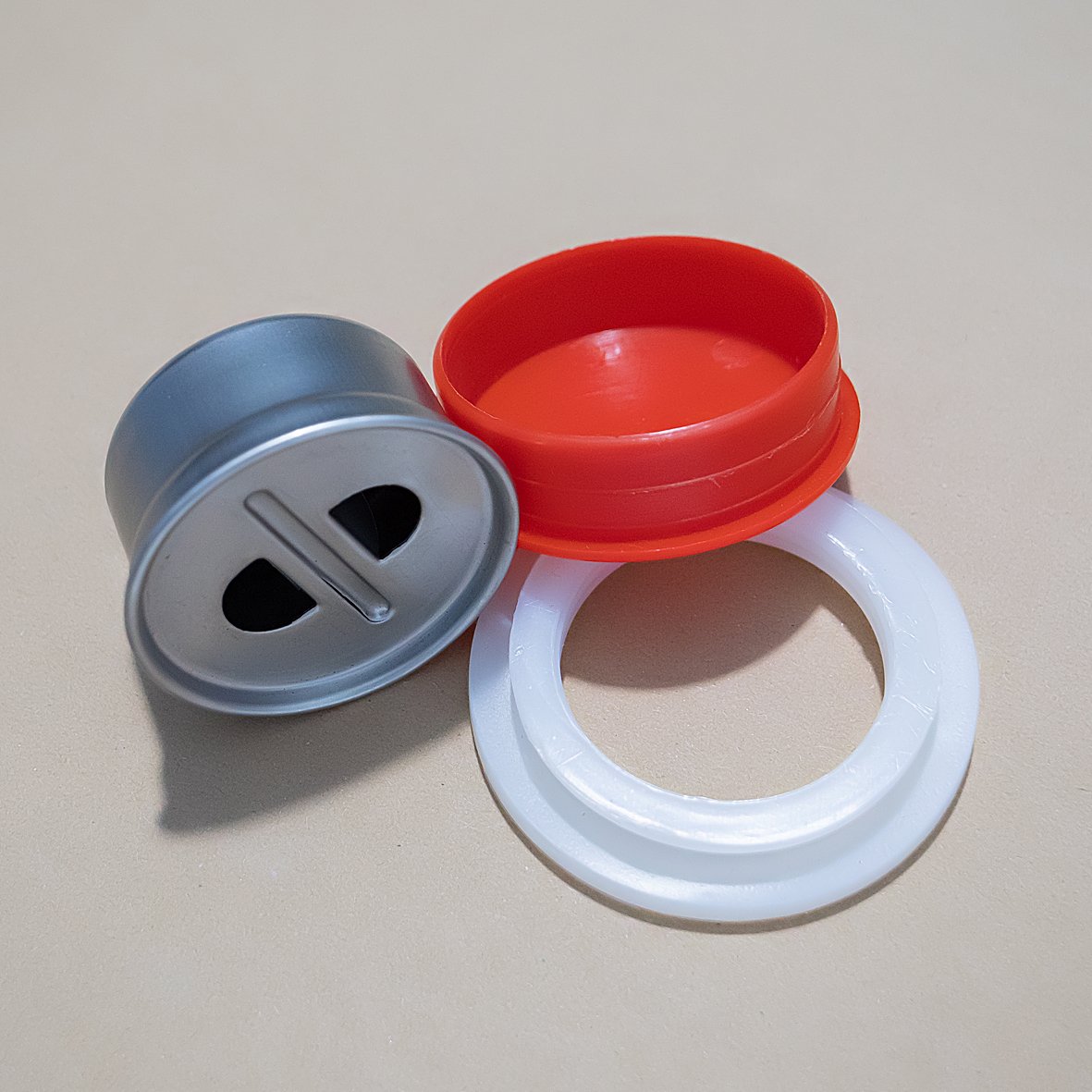 Nút bịt hỗ trợ điện phi 47 | nút bịt xả đáy | gioăng silicon | nắp chụp đường kính 47mm dùng cho máy nước nóng năng lượng mặt trời